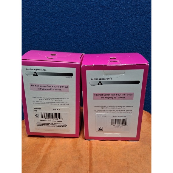 Leggs Everyday Knee Highs 20 PAIRS  Nude Reinforced Toe Sheer lot of 2 boxes NEW - Picture 2 of 4